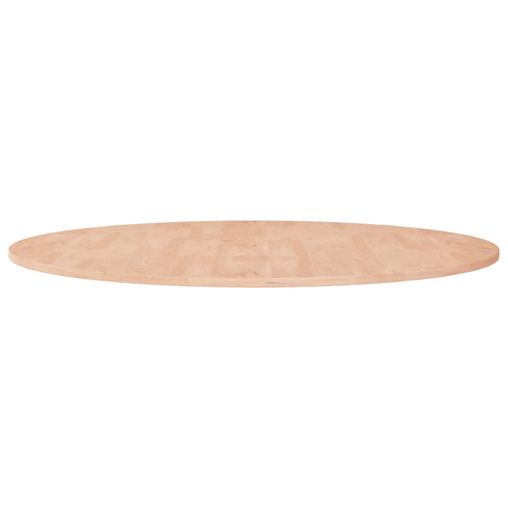 Vidaxl tafelblad rond ø90x1,5 cm onbehandeld massief eikenhout