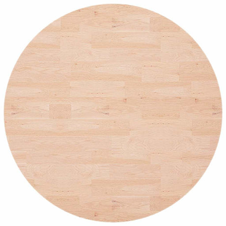 Vidaxl tafelblad rond ø90x1,5 cm onbehandeld massief eikenhout