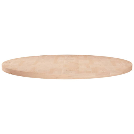 Vidaxl tafelblad rond ø60x2,5 cm onbehandeld massief eikenhout