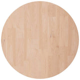Vidaxl tafelblad rond ø30x4 cm onbehandeld massief eikenhout
