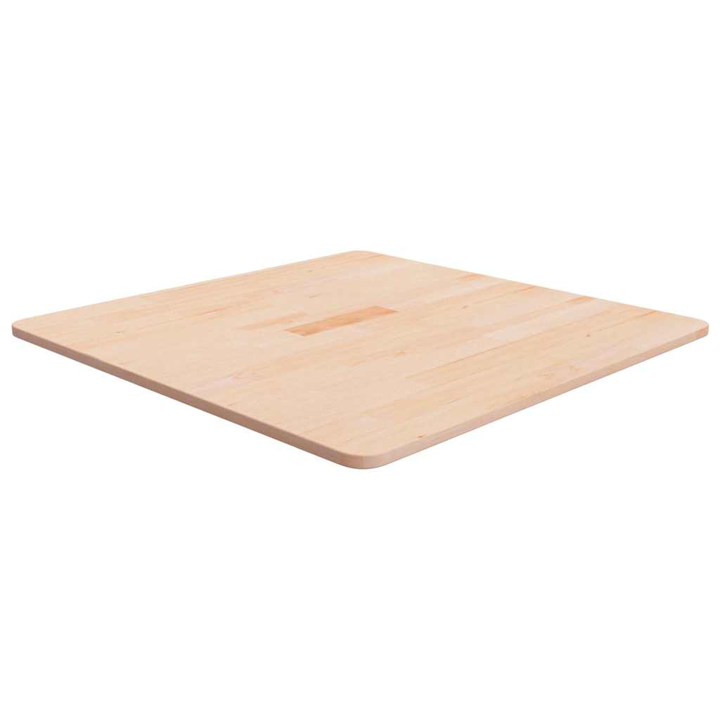 Vidaxl tafelblad vierkant 70x70x1,5 cm onbehandeld massief eikenhout
