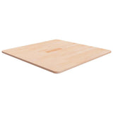 Vidaxl tafelblad vierkant 70x70x1,5 cm onbehandeld massief eikenhout