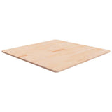 Vidaxl tafelblad vierkant 80x80x1,5 cm onbehandeld massief eikenhout