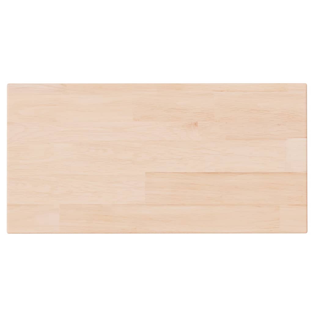 Vidaxl plank 40x20x1,5 cm onbehandeld massief eikenhout
