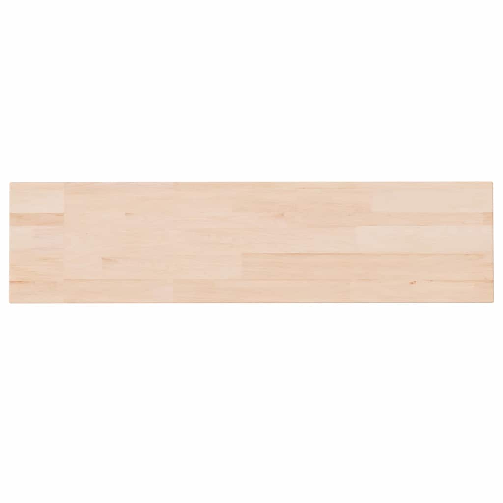 Vidaxl plank 80x20x1,5 cm onbehandeld massief eikenhout
