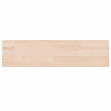 Vidaxl plank 80x20x1,5 cm onbehandeld massief eikenhout