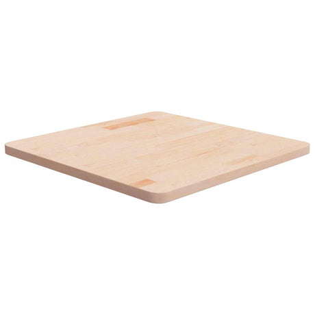 Vidaxl tafelblad vierkant 60x60x2,5 cm onbehandeld massief eikenhout