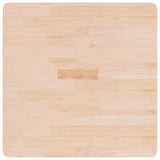 Vidaxl tafelblad vierkant 70x70x2,5 cm onbehandeld massief eikenhout