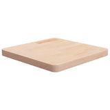 Vidaxl tafelblad vierkant 50x50x4 cm onbehandeld massief eikenhout