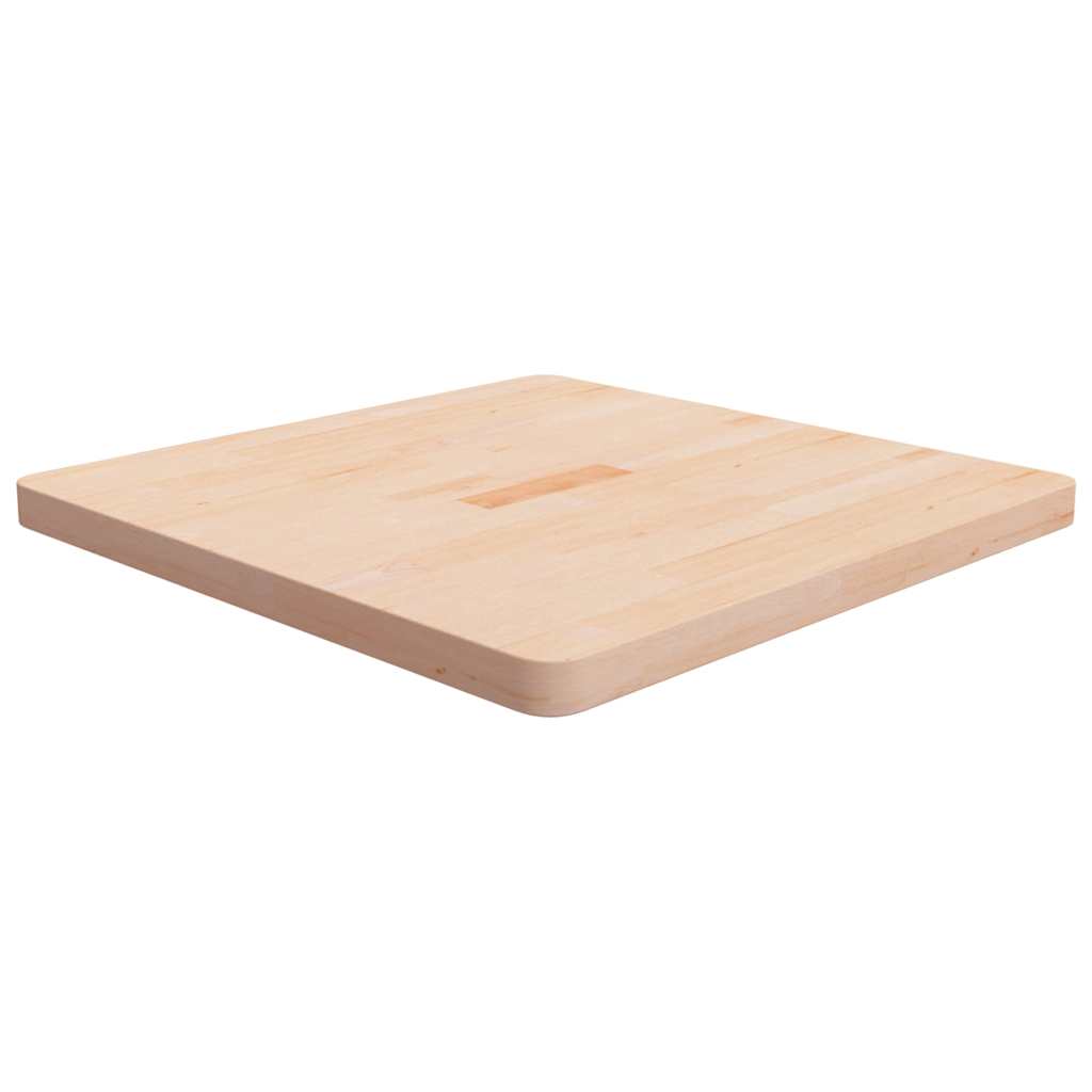 Vidaxl tafelblad vierkant 70x70x4 cm onbehandeld massief eikenhout