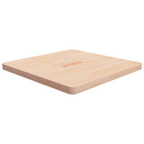 Vidaxl tafelblad vierkant 70x70x4 cm onbehandeld massief eikenhout