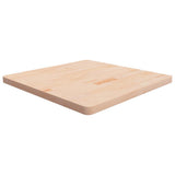 Vidaxl tafelblad vierkant 80x80x4 cm onbehandeld massief eikenhout