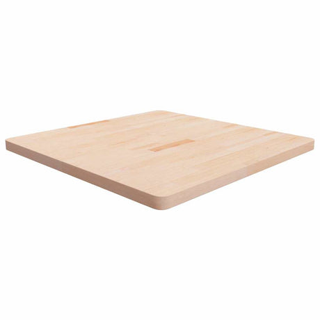 Vidaxl tafelblad vierkant 90x90x4 cm onbehandeld massief eikenhout