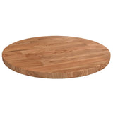 Vidaxl tafelblad rond ø30x1,5 cm bewerkt massief eikenhout lichtbruin