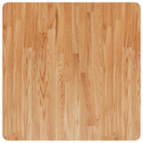 Vidaxl tafelblad vierkant 70x70x1,5cm massief eiken lichtbruin