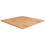 Vidaxl tafelblad vierkant 80x80x1,5cm massief eiken lichtbruin