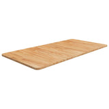 VIDAXL WASHBAIN TABELLE 100X50X1,5 cm behandeltes massives Holz hellbraun