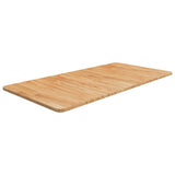 Vidaxl wastafelblad 100x50x1,5cm behandeld massief hout lichtbruin
