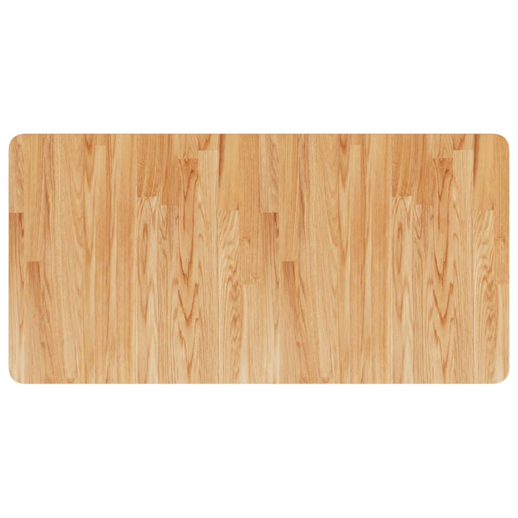 VIDAXL WASHBAIN TABELLE 100X50X1,5 cm behandeltes massives Holz hellbraun