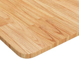 VIDAXL WASHBAIN TABELLE 100X50X1,5 cm behandeltes massives Holz hellbraun