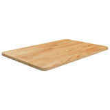 Vidaxl wastafelblad 60x40x1,5cm behandeld massief hout lichtbruin