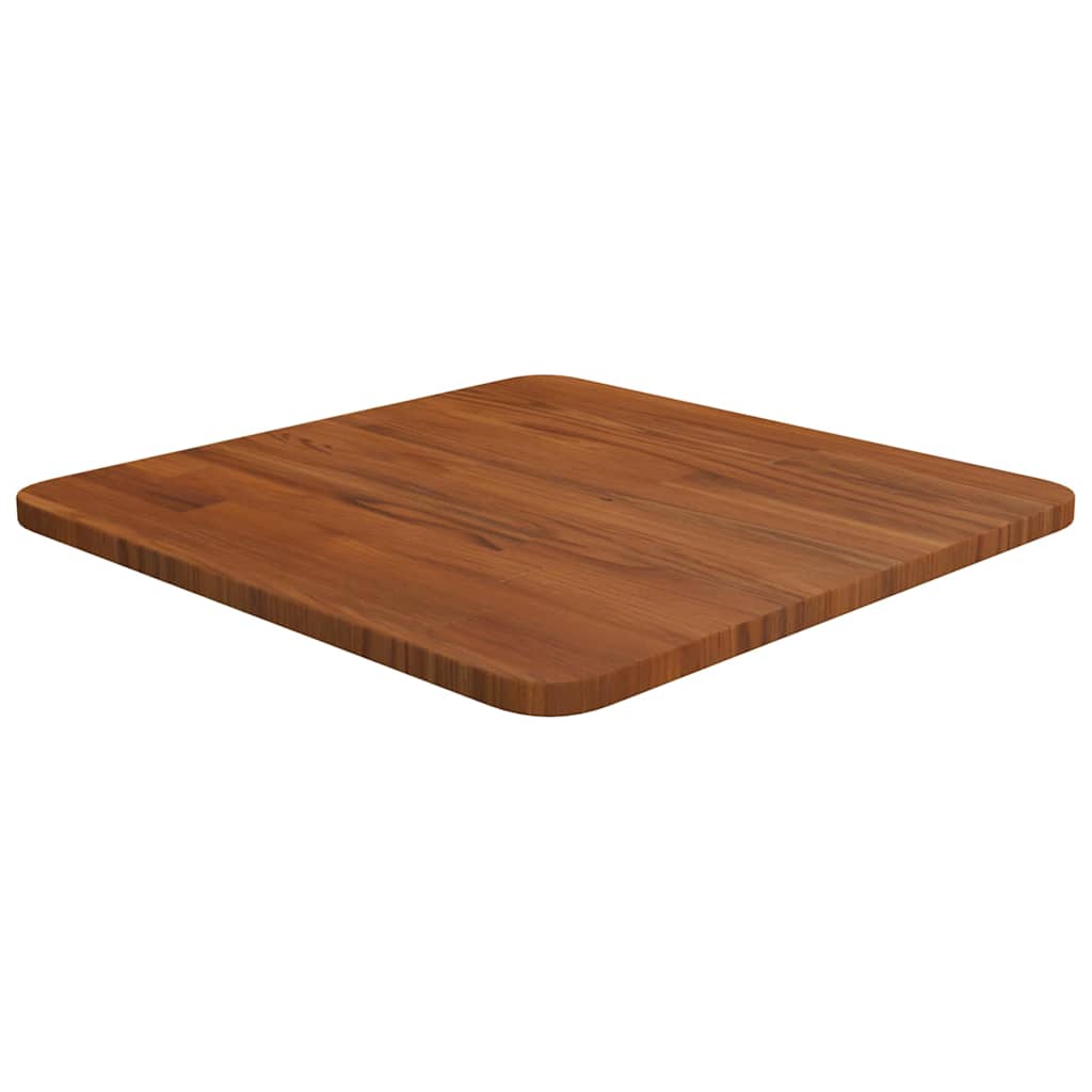 Vidaxl tafelblad vierkant 40x40x1,5cm behandeld eiken donkerbruin