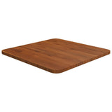 Vidaxl tafelblad vierkant 40x40x1,5cm behandeld eiken donkerbruin