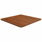 Vidaxl tafelblad vierkant 50x50x1,5cm behandeld eiken donkerbruin
