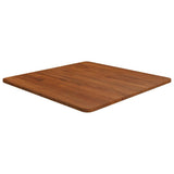 Vidaxl tafelblad vierkant 60x60x1,5cm behandeld eiken donkerbruin