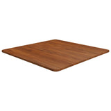 Vidaxl tafelblad vierkant 70x70x1,5cm behandeld eiken donkerbruin