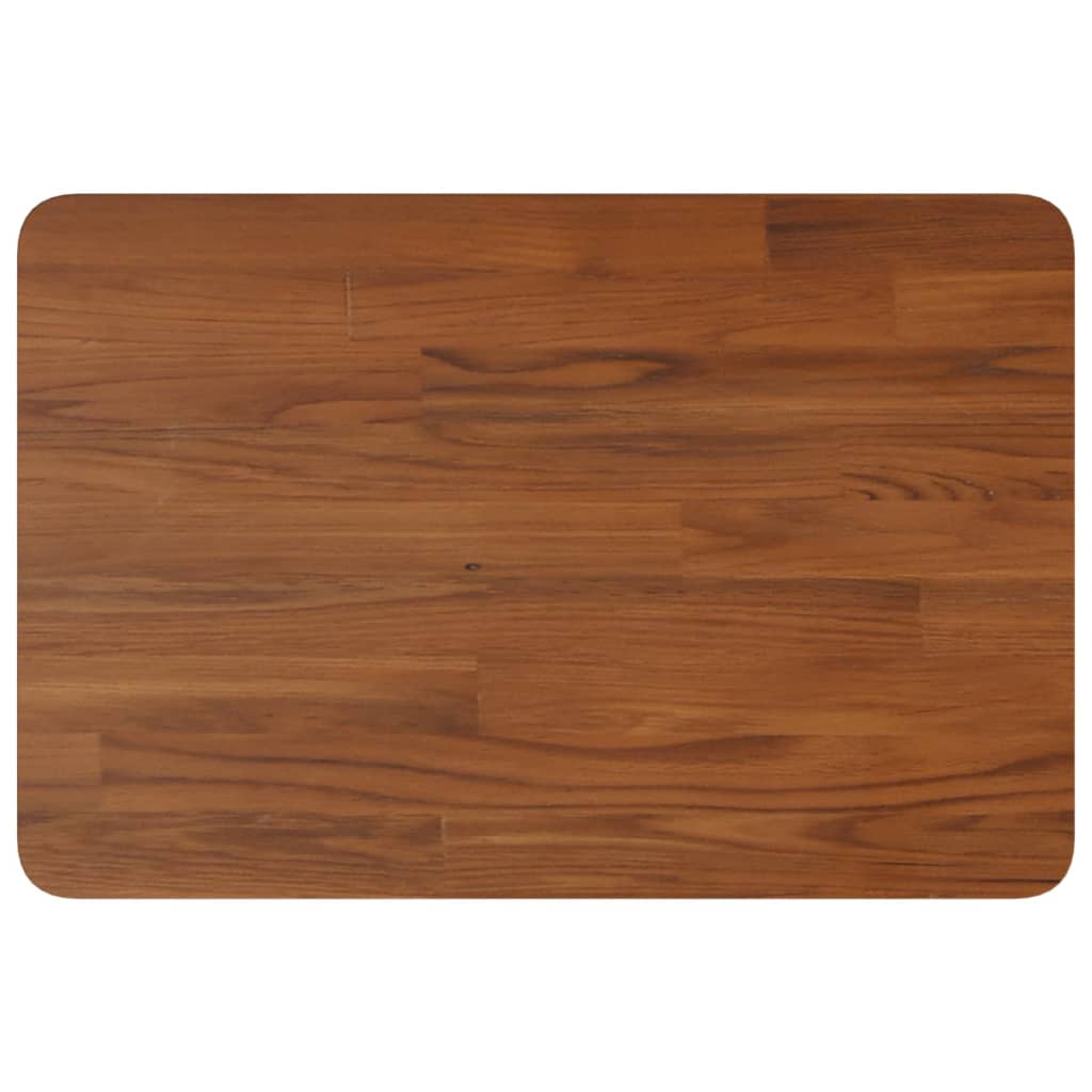 Vidaxl wastbasin Blat 60x4xxx1.5 cm behandelt de staarke Holz donkelbrong behandelt