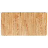 VIDAXL WASHBAIN TABELLE 100X50X2,5 cm behandeltes massives Holz hellbraun