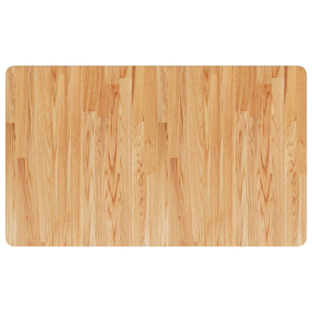 VIDAXL WASHBAIN TABELLE 100x60x2,5 cm behandeltes massives Holz hellbraun