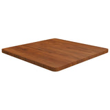 Vidaxl tafelblad vierkant 60x60x2,5cm behandeld eiken donkerbruin