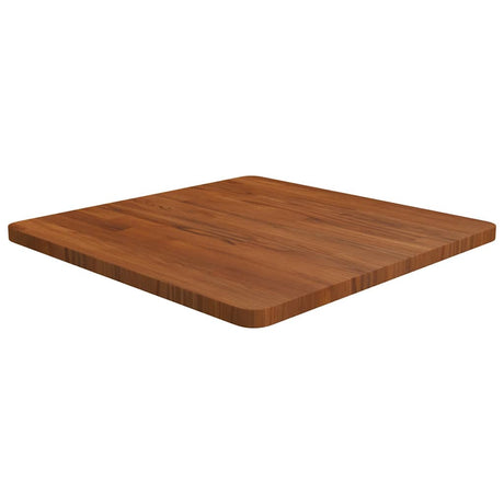 Vidaxl tafelblad vierkant 60x60x2,5cm behandeld eiken donkerbruin