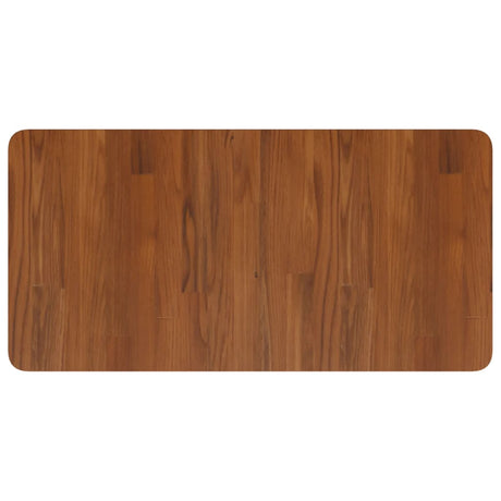 Vidaxl wastafelblad 80x40x2,5cm behandeld massief hout donkerbruin