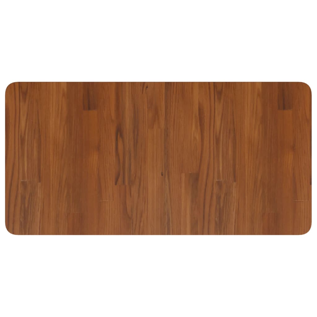 VidaXL Washbasin sheet 80x40x2.5 cm Treated solid wood dark brown