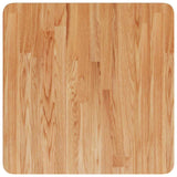 Vidaxl tafelblad vierkant 50x50x4cm massief eikenhout lichtbruin