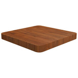 Vidaxl tafelblad vierkant 40x40x4cm behandeld eiken donkerbruin