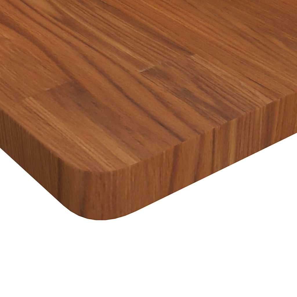 Vidaxl tafelblad vierkant 50x50x4cm behandeld eiken donkerbruin