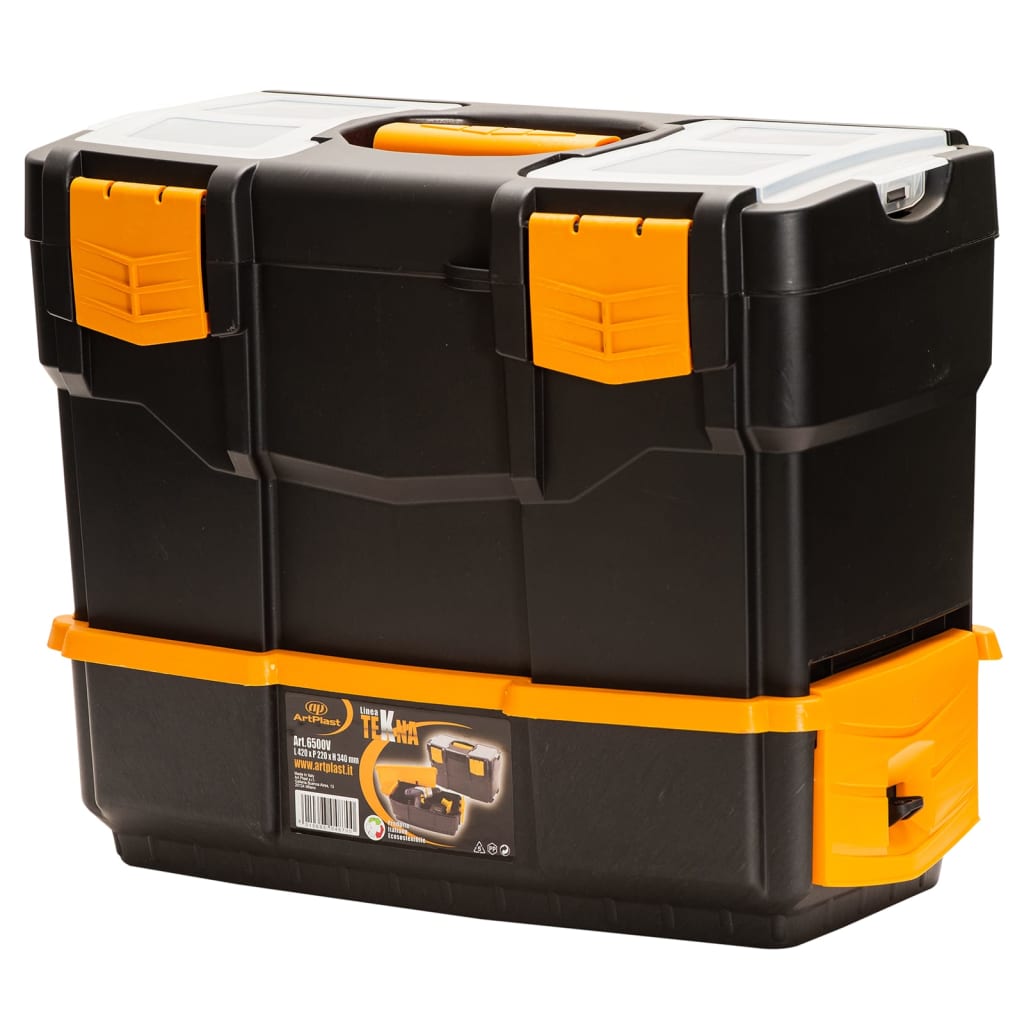 Vidaxl Toolbox 420x220X340 mm Polyprope