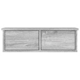 Vidaxl tv-wandmeubel 60x26x18,5 cm bewerkt hout grijs sonoma eiken