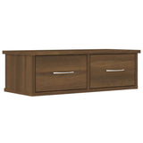 Vidaxl wandkast 60x26x18,5 cm bewerkt hout bruin eikenkleur