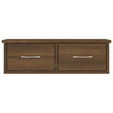 Vidaxl wandkast 60x26x18,5 cm bewerkt hout bruin eikenkleur