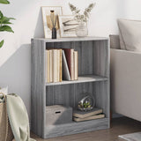 Vidaxl boekenkast 60x24x76 cm bewerkt hout grijs sonoma eikenkleurig
