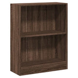 Vidaxl boekenkast 60x24x76 cm bewerkt hout bruin eikenkleur