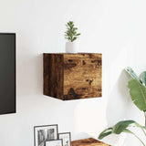 Vidaxl tv-wandmeubel 30,5x30x30 cm gerookt eikenkleurig
