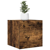 Vidaxl tv-wandmeubel 30,5x30x30 cm gerookt eikenkleurig