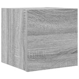 Vidaxl tv-wandmeubel 30,5x30x30 cm grijs sonoma eikenkleurig