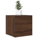 Vidaxl tv-wandmeubel 30,5x30x30 cm bruin eikenkleur